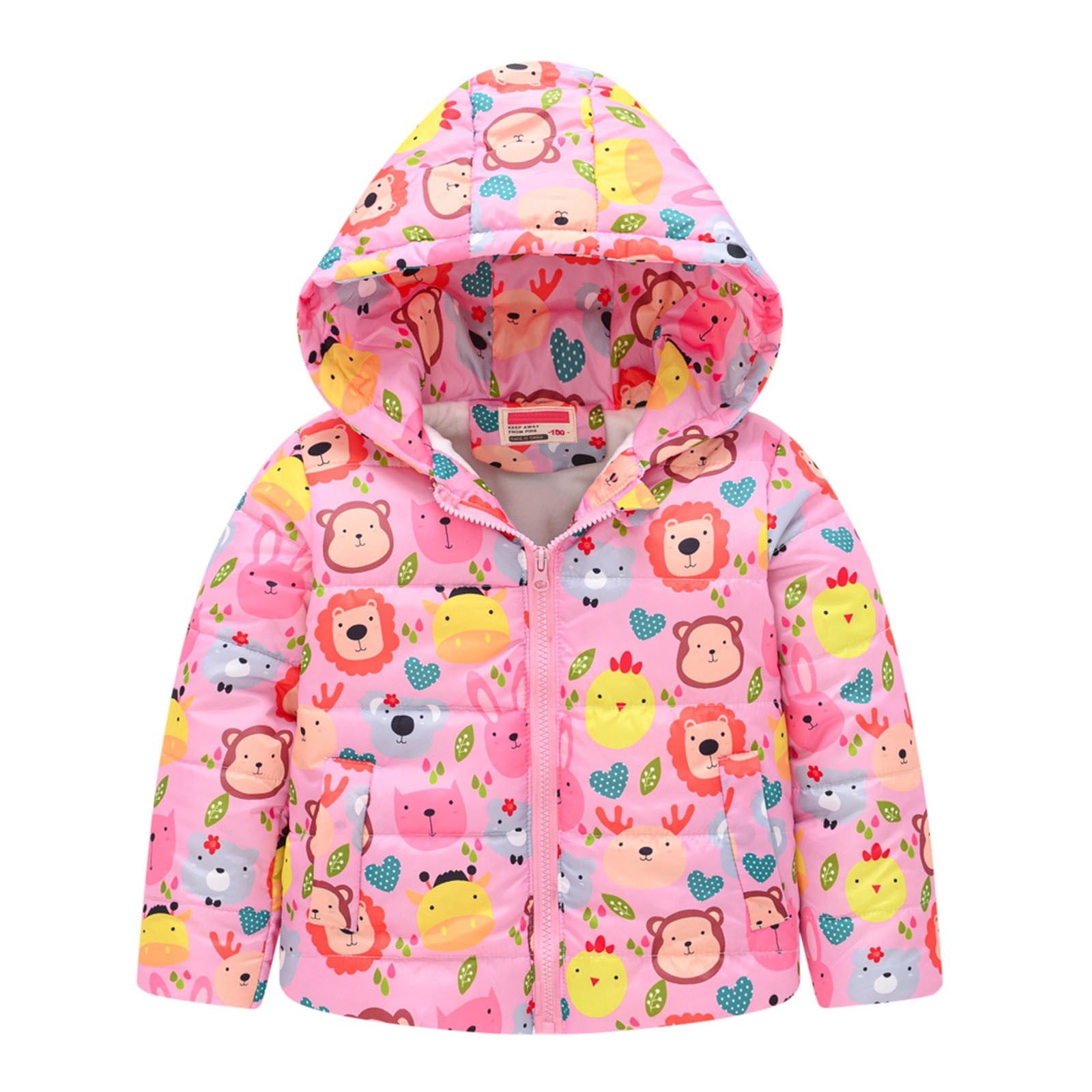 Manteau à Capuche Chaud Pour Bébé Garçon - Épais, Fermeture Éclair Solide, Mignon Et Confortable Pour Extérieur