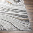 thumbnail image 5 of Mark&Day Area Rugs, 9x12 Glendy Modern Charcoal/Beige Area Rug, Grey Beige Orange Carpet for Living Room, Bedroom or Kitchen (9'2" x 12'), 5 of 5