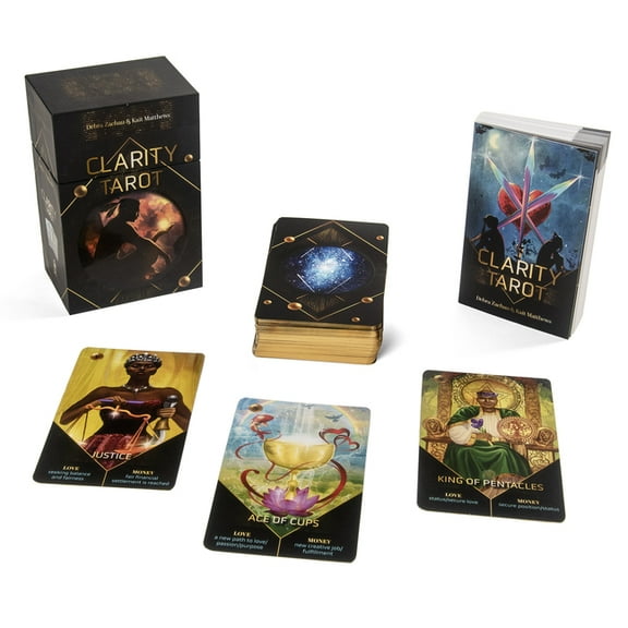 Clarity Tarot: (Tarot Kit Box Set with 78 Cards and Guide Book), (Paperback)