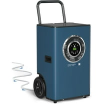ARGENDON Commercial Dehumidifier with Pump for Basement, 170 Pints Heavy Duty Industrial Dehumidifiers on Wheels with Drain Hose for Water Damage Restoration,Garage, AUTO Defrost,SLGR Dehumidifiers