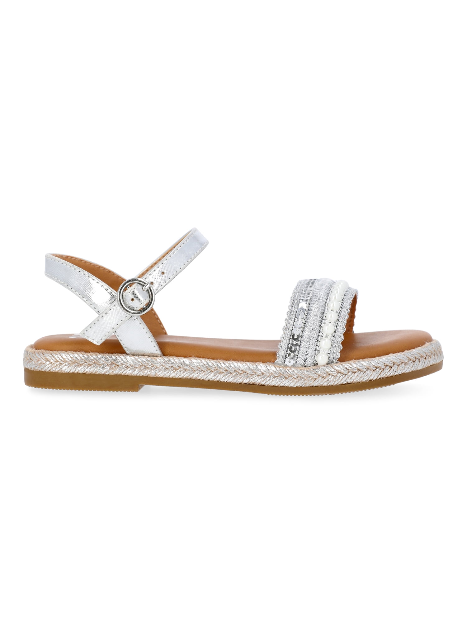 Madden NYC Girls Faux Rhinestone Sandals