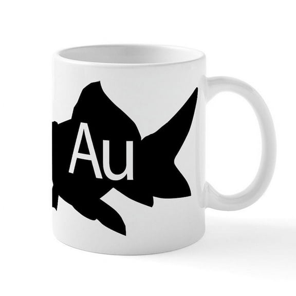 CafePress - Goldfish - 11 oz Ceramic Mug - Novelty Coffee Tea Cup