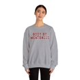 thumbnail image 4 of Meatballs Sweatshirt Gifts Crew Neck Shirt Long Sleeve Unisex, 4 of 7