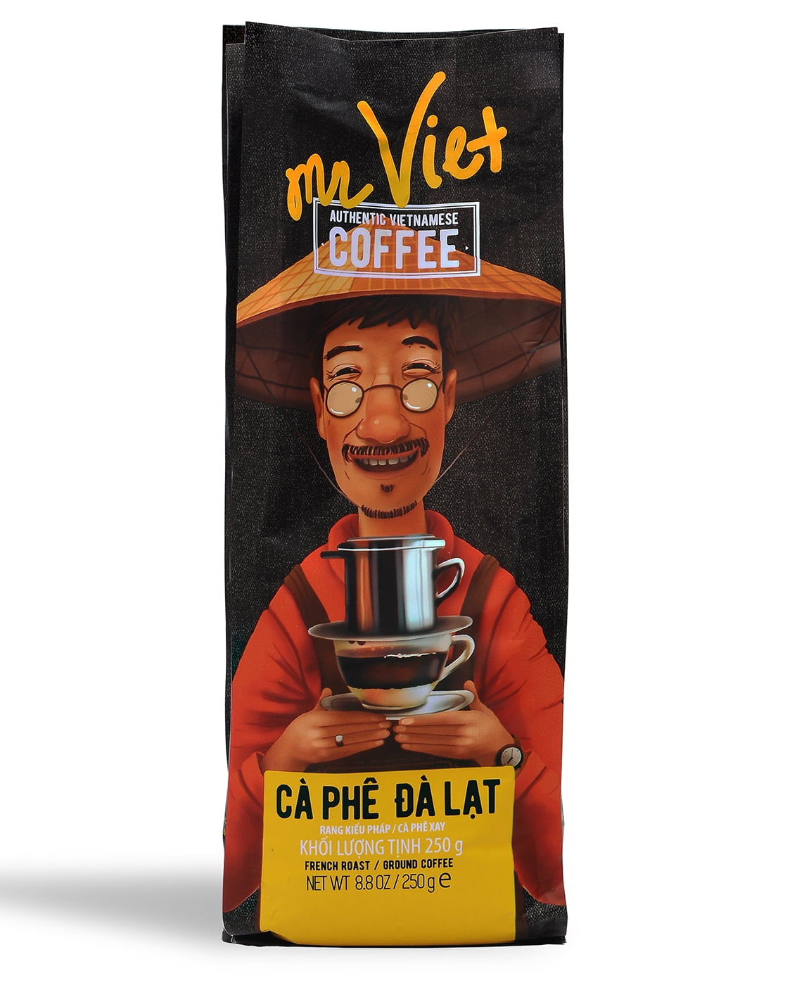 Mr. Viet Authentic Vietnam Coffee Tasting Chocolate And Caramel 8.8