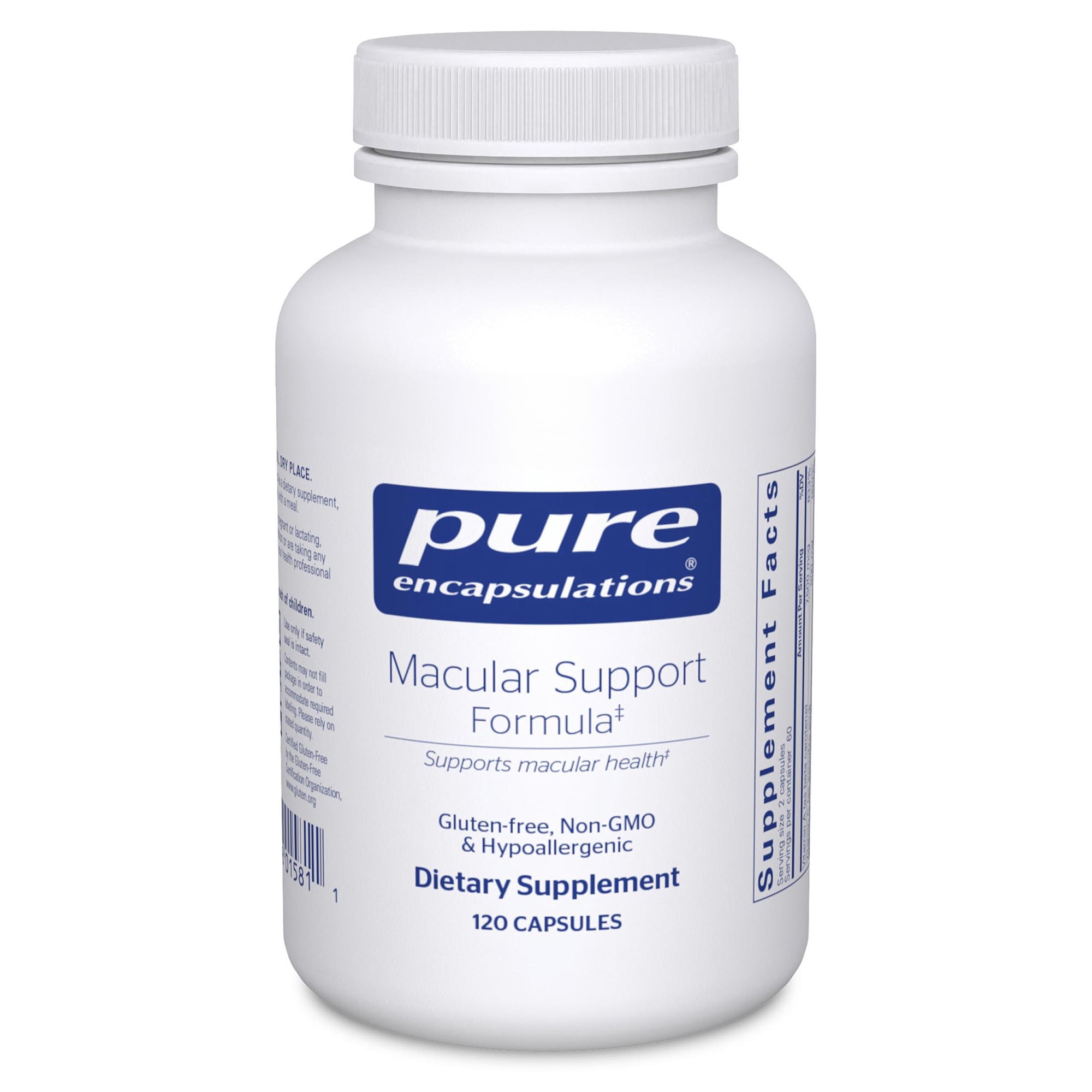Pure Encapsulations Macular Support Formula, Healthy Eyes*, 120 Count