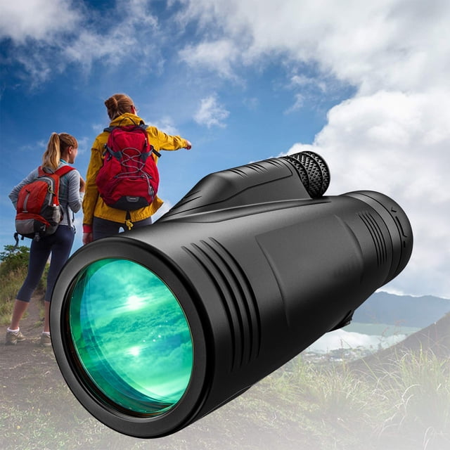 TIMIFIS 10 X 50 Monocular For Adults High Definition Large Field Of View Monocular For Bird Watching Animals Viewing Outdoor Sports Game Concerts -