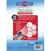 Snap Circuits Nite Lite Build Own Night Light Kit, STEM Educational Toy