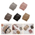 thumbnail image 3 of 5pcs creativo plegable dientes dentado cabello peine peine diadema para mujeres hombres, 3 of 5