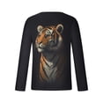 thumbnail image 4 of Meichang T-Shirt à Manches Longues pour Hommes en Coton, T-Shirts Graphiques pour Hommes Vintage à Impression 3D, T-Shirts Mode à Col Rond, Grandes Tailles, Chemises à Manches Longues pour Hommes, 4 of 5