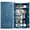 Blue, variant on Kitchen Pantry Cabinet,71” Metal Tall Pantry Storage Cabinet with Doors and 4 Adjustable Shelves,Kitchen Storage Cabinets White Freestanding Food Cabinet for Pantries, Kitchen, Dining Room