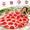 Pizza-71in, variant on 80in Burrito Tortilla Throw Blanket