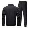 thumbnail image 4 of Men’s Two Piece Tracksuit Set with Zipper Jacket and Drawstring Pants Athletic Full Sleeve Top and Bottom Sportswear Outfit, 4 of 4