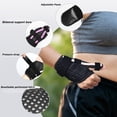 thumbnail image 4 of Thumb Brace Support Right Hand or Left Hand for Arthritis Pain and Support, Thumb Brace for Pain Relief, Professional Thumb Stabilizer, Adjustable Thumb Splint (Purple), 4 of 8