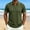 Army Green, variant on Mens Polo Shirts Short Sleeve Casual Textured Beach Shirt Vintage Golf T Shirts Old Money Tops Big and Tall Size S-3XL White