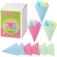 thumbnail image 1 of baomifa-(6-pack) Reusable Plastic Snow Cone Cups, Compatible with Nostalgia and Cuisinart Snow Cone Machine, Shaved Ice Cups for Syrup, Kid-Friendly, 6oz, 1 of 4