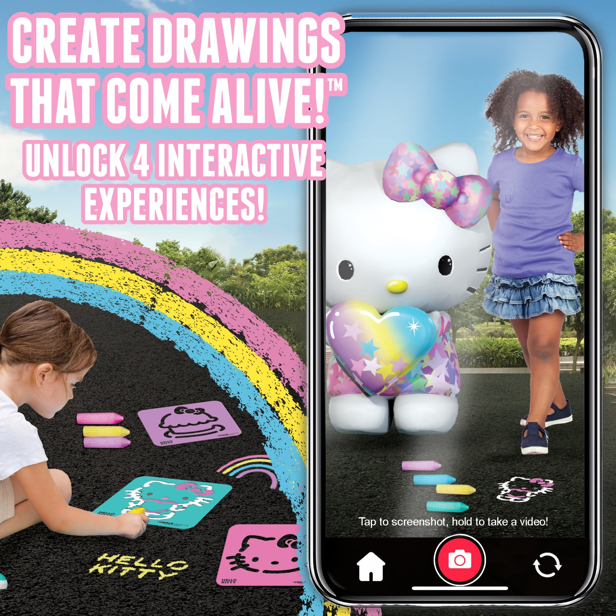 Hello Kitty - Brandclub - Hello Kitty Chalk Alive 4D Interactive