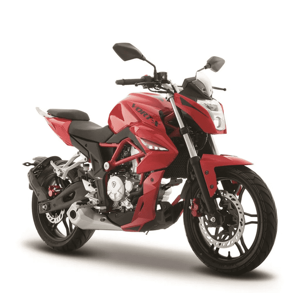 Motocicleta VORT-X 300 ITALIKA ROJO NEGRO