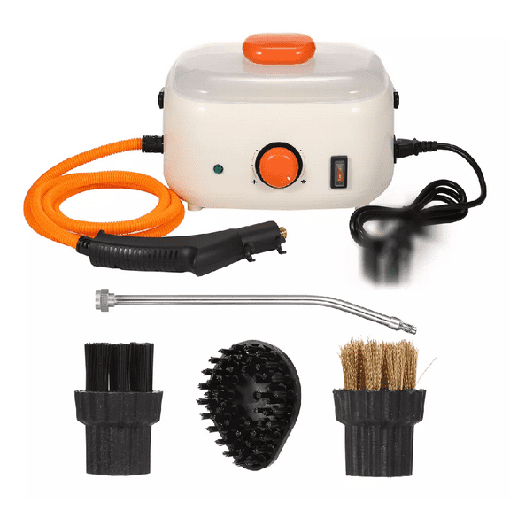 Limpiador De Vapor Presurizado De Alta Temperatura 2500w Naranja