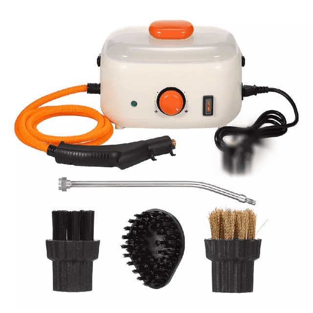 Limpiador De Vapor Presurizado De Alta Temperatura 2500w Naranja