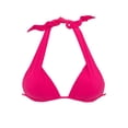 thumbnail image 5 of LASCANA Women's Halter Push Up Bikini Swimsuit Top Bra Sizing Ruching, 5 of 6