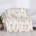thumbnail image 3 of Yiaed Poodle Dog Print Blanket Throw Blanket Soft Cozy Flannel Blanket for Home Bed Sofa Couch Chair-40"x30", 3 of 6