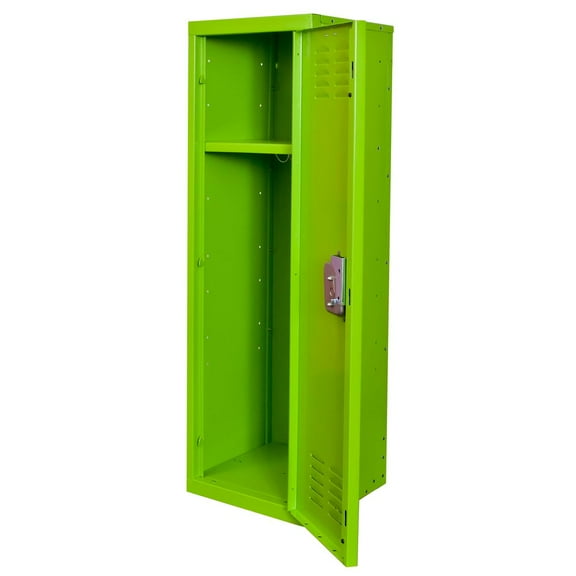 Hallowell Kid Locker, 1134 Sour Apple (green), Single Tier, 1-Wide, Knock-Down