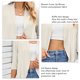 thumbnail image 4 of Chaqueta para cubrir, Blusa para cubrir para mujer, Blusa para cubrir para mujer, Blusa para cubrir, Estándares líderes en la industria, 4 of 5