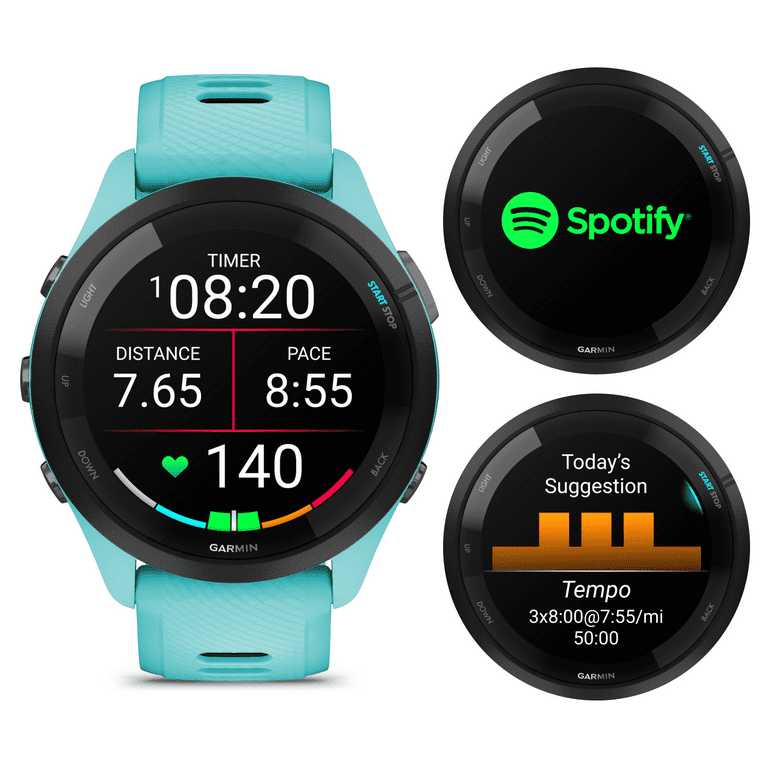 Garmin Forerunner 245 Music GPS Smartwatch in Aqua 