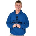 thumbnail image 4 of Cool What an Awesome Dad Looks Like Hoodie Hooded Sweatshirt Men Brisco Brands X, 4 of 6
