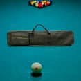 thumbnail image 5 of Tnarru Billiards Pool 4x4 Billiard Sticks Carrying Case Compact Carrier Billiard Rod Storage Bag Snooker Cue Storage Pouch Black, 5 of 9