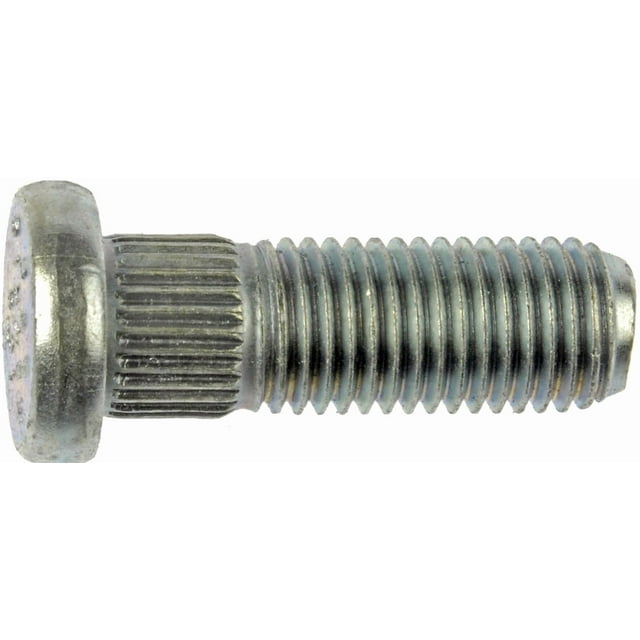 Dorman Wheel Stud 610-269 AutoGrade; OE Replacement; 0.354 Inch Shoulder Length; 0.481 Inch Knurl Diameter; Boxed; M12-1.50 Thread Size; Right Hand Thread; Serrated; Box Of 10