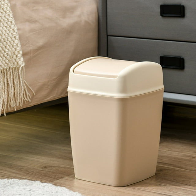 Garbage Bin For Household High-end Toilet Flip With Lid- Living Room Lid-kitchen Garbage Bin