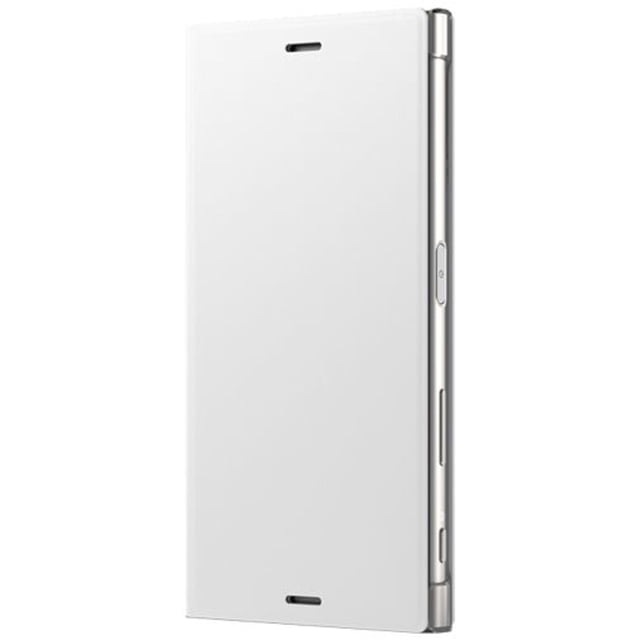 Funda con Soporte Sony Style para Xperia XA1, Blanca, Resistente al Agua
