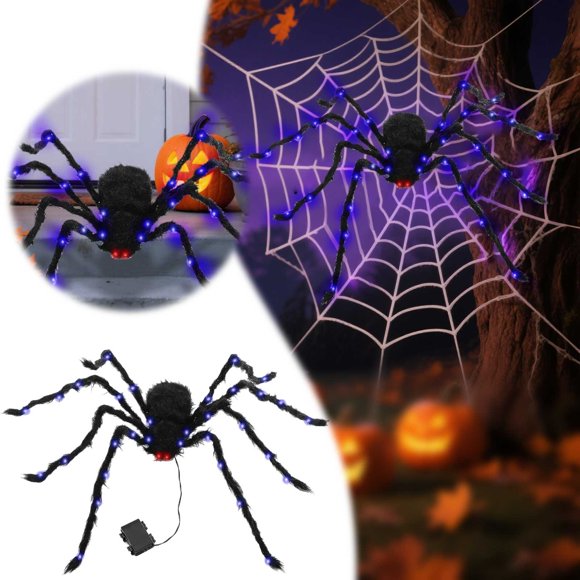 Zhengjuuu Halloween Large Light Up False Animals Indoor Outdoor Decorations 78"