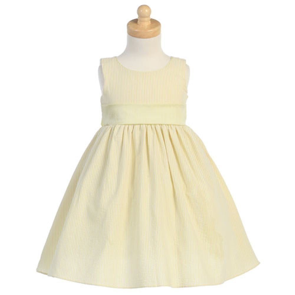 baby girl yellow easter dress