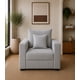 thumbnail image 4 of Sala Modular 3-2-1 El Bazar Store Miami Gris Plata Seccional Sofa Love seat y sillon, 4 of 8