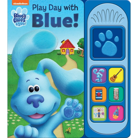 Pre-Owned Nickelodeon Blue's Clues & You!: Play Day with Blue! Sound Book [With Battery] (Board book) 1503756017 9781503756014