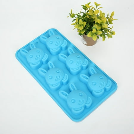 

Mittory Silicone Bunny Bakeware Easter Cake Mould Cartoon Bunny DIY Baking Tools
