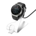 thumbnail image 4 of Soporte de estación de cargador de reloj inteligente de aluminio metálico para reloj Huawei (plata), 4 of 9