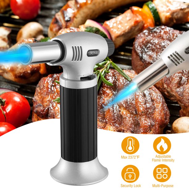 Nightwill Culinary Butane Torch Lighters, iMountek Kitchen Blow Torch