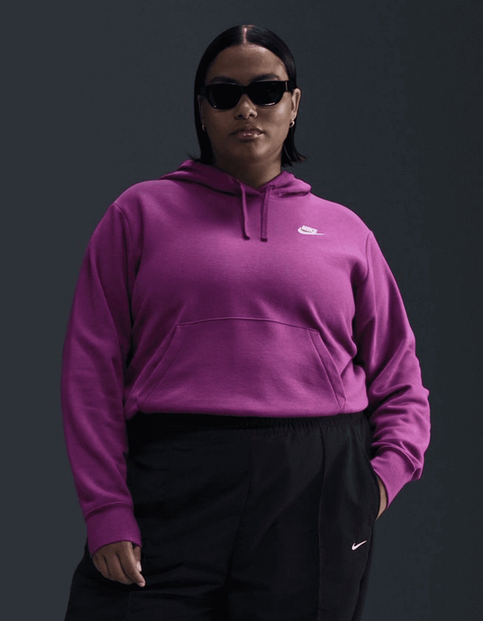 nike grape hoodie
