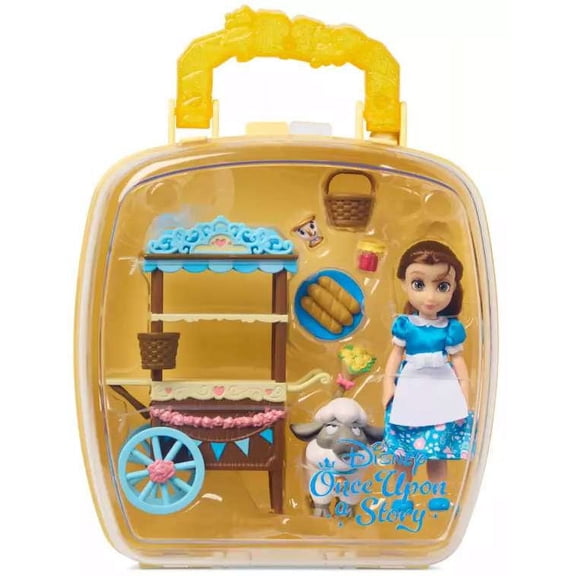 Disney Once Upon a Story Belle Mini Doll Playset