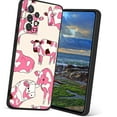 thumbnail image 1 of Compatible with Samsung Galaxy A52 5G Phone Case, Cow-Print-Abstract-Art-Black-White-Pink-Cute34 Case Men Women, Flexible Silicone Shockproof Case for Samsung Galaxy A52 5G, 1 of 1