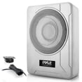 thumbnail image 1 of Sistema de subwoofer amplificado Pyle PLMRSBA8 600W 8" Plateado, 1 of 8