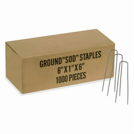 Easy Gardener 817 Commercial Fabric Staples 1000 Count