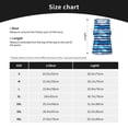 thumbnail image 4 of Honeii Ice Blue Stripes Pattern Men's Workout Tank Top Casual Sleeveless Gym Muscle Shirts Bodybuilding Tee-Medium, 4 of 7