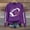 A3-Purple, variant on GZWYHT Football Sweatshirts for Women Fall Fashion Must Haves Cotton Sweatshirt Bride Sweatshirt Womens Sweatshirts No Hood Yoga Sweatshirt Baggy Sweatshirt Crew Neck Sweatshirts Women,Brown,S