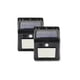 thumbnail image 1 of Paquete de focos solares x2 de 20 LED con sensor de movimiento IP65, 1 of 4
