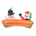 thumbnail image 4 of Adorno navideño inflable para exteriores: figura inflable grande con escena iluminada, ideal para decorar patio, balcón o jardín., 4 of 8