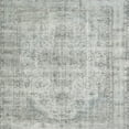 thumbnail image 1 of Ahgly Company Machine Washable Indoor Square Traditional Grey Gray Area Rugs, 4' Square, 1 of 7